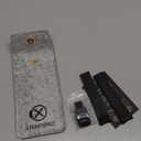 StrapXPro(SBX1A) Watch Band 20mm Rubber Curved End Dive Watch Strap Replacement for Seiko Prospex MM200/ MM200GMT Automatic Diver's watches SPB187, SPB299, SPB381, etc. (Balck with Black Clasp)