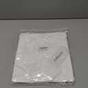 Cotton Long Sleeve Shirts for Women Slim Fit Basic Tees Underscrub Tshirts Crewneck Undershirts Casual Plain Tops (Medium, White)