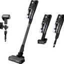 Bissell PowerClean FurGuard 280W Self-Standing Cordless Vacuum w/Self-Cleaning Brush Roll, Strong Suction, Removeable Battery, Wall Mount, Upholstery Tool & Bright Headlights