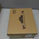 Halloween Cups 2 Pcs, 18 oz Skull Glass Cups with Lids and Straws Ghost Mug Glass Tumbler Mason Jar Iced Coffee Can, Spooky Gifts Boo Basket Stuffers Drinking Glasses Halloween Decorations