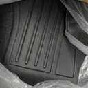 AOMSAZTO Floor Mats for Ford Bronco Sport 2021 2022 2023 2024 2025 2026-1st & 2nd Row All Weather Protection Car Floor Liners Waterproof Mats