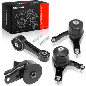 A-Premium 4PCS Engine Motor Mount and Transmission Mount Set Compatible with Toyota Highlander 2008 2009 2010 2011 2012 2013, V6 3.5L, Gas, FWD, for Vehicle Built in Japan