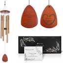 Sympathy gifts for loss of loved one Celebration of life ideas funeral favors sorry for your loss gifts Memorial wind chimes gifts prime with mute option patio decor By Suntribe