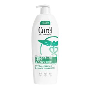 Curel Daily Lotion for Dry Skin, Fragrance-Free * Sensitive, 13 fl oz