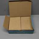 Eupako Brown Blank Cards and Envelopes 100 Pack - 5x7 Heavyweight Folded Cardstock and A7 Envelopes Self Seal for DIY Greeting Cards, Invitations, Wedding, Baby Shower, Birthday, Thank You Cards