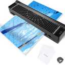 All-in-One 9" Laminator Kit with 10 Sheets & Corner Rounder | Quick 3-Min Warm-Up, Perfect for Teachers, Home, Office | Portable & Hassle-Free