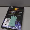 KITCHEN PERFECTION S Silicone Smoker Oven Gloves -Extreme Heat Resistant BBQ Gloves -Handle Hot Food Right on Your Grill Fryer Pit|Waterproof Oven Mitts |Superior Value Set+3 Bonuses