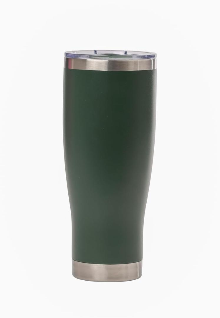 Key West 28 oz Stainless Steel Tumbler with Lid| Double Wall Vacuum Insulated (Seaweed)