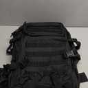 Military Tactical Backpack 45L Large Tactical Backpack for Men, Hiking Rucksack With Bottle Holder (Black-01)