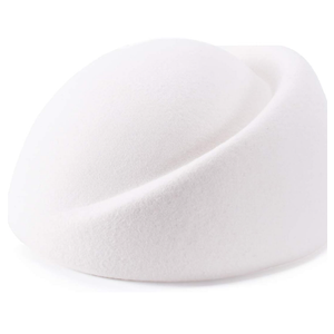 Lawliet Womens 100% Wool Hostess Pillbox Hat Millinery Fascinator Base A137