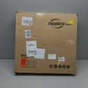 HOOBRO Bar Table, Height-Adjustable Round Pub Table 27-35.4 Inches, Cocktail Table with Sturdy Base, Modern Style, Easy to Assemble, Suitable for Small Space, Black 