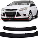 Front Bumper Spoiler Lip Chin Splitter Left and Right Replacement for Focus 2012 2013 2014 FO1095244C