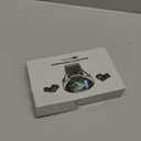 Smart Watch with Earbuds, 1.32 Inch Round Fitness Watch X10, 2 in 1 Bluetooth Watch with Step,Calories,Sleep Monitor,Heart Rate Blood Pressure Monitor for iOS & Android (Black)