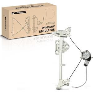 A-Premium Front Right Passenger Side Power Window Regulator with 2-Pin Motor Compatible with Toyota Solara 1999 2000 2001 2002 2003