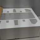 Akro-Mils 44-Drawer Plastic Drawer Storage Cabinet for Garage Organization, Bead Organizer, Building Bricks Storage, Teacher Toolbox, Makeup Organizer, 20" W x 6" D x 16" H, 10144 White