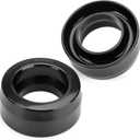 KSP 3inch Level kit for Dodge Ram 1500 2WD 1994-2018, 3" Front Coil Spring Spacers Compatible with Ram 2500 3500 2WD 1994-2011, PU Suspension Leveling Lift Kits Raise 3in on Dodge Ram (2pcs Black)