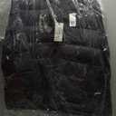 Cole Haan Men's Hooded Nylon Puffer Jacket (Large, Black)