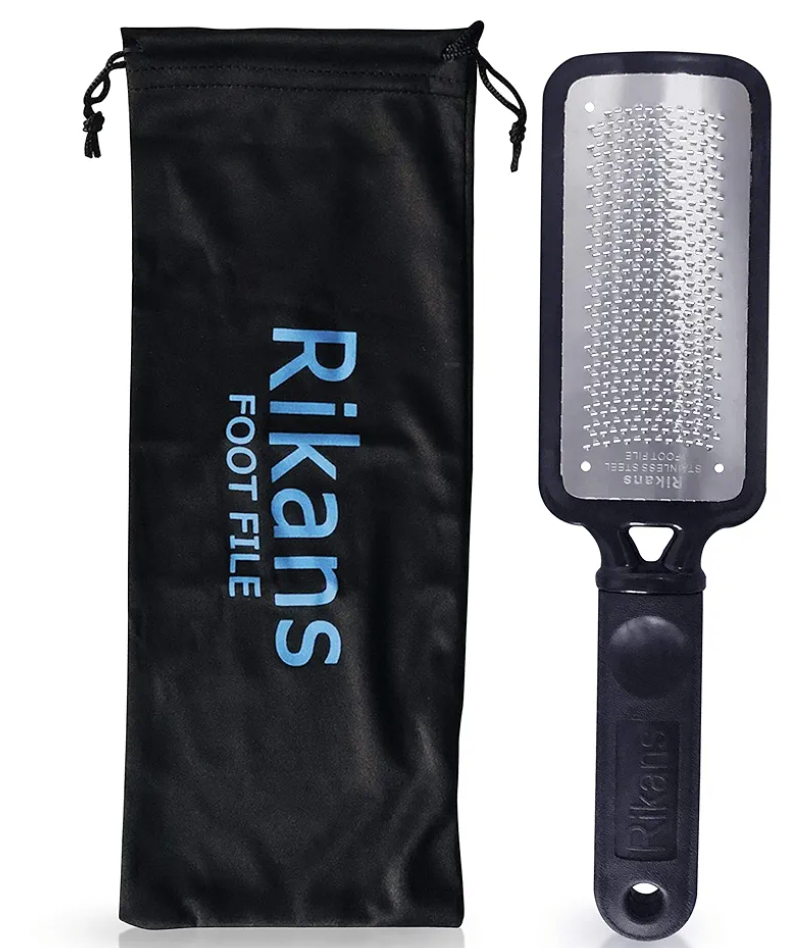 Rikans Colossal Foot File, Professional Foot Rasp Callus Remover, Foot Care Pedicure Tool to Remove Hard Skin,Can Be Used on Wet or Dry Skin, High Grade Stainless Steel File