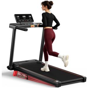 Foldable Treadmill for Home Small with 12% Incline
3.0HP Quiet Walking Pad Treadmill with Handles, 300LBS Capacity, Home Office 3-in-1 Portable Running Jogging Walking