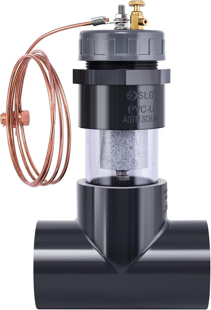 briidea New Install 2'' Inline Zinc Anodes for Saltwater Pools (Black)