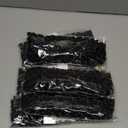 Dansama Passion Twist Hair Water Wave Crochet Hair for Black Women, Long Bohemian Braiding Hair for Boho Locs, Faux Locs, Butterfly Style Crochet Braids Hair Extensions (18inch, 1B, Economy Pack)