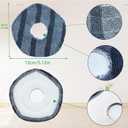 Accessories Kit for Eufy X10 Pro Omni Vacuum Cleaner Replacement Part,1 Roller Brush + 6 Mop Pads + 2 Dust Bag + 2 Filter + 3 Side Brushes