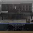 Mainstays Memory Foam 71.5" Futon With Cupholder And Usb, Black Faux Leather