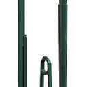 Basaza Toilet Brush and Holder Set Toilet Bowl Cleaning Brush and Holder for Bathroom Toilet Bowl Cleaner Brushes & Holders 4 in 1 Dark Green Bathroom Accessories Wall Mounted or Floor Standing