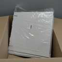 12" Premium White Corrugated Pizza Boxes Take Out Containers, DIY Decoration for Gift Box by SAI (10 Pack) (12" Length x 12" Width x 1.8" Depth)