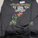 But Did You Document It Funny Office Christmas Ugly Sweater Sweatshirt, Medium Size