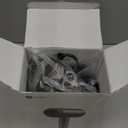 Slopehill Professional Ionic Hair Dryer, Powerful 1800W Fast Drying Low Noise Blow Dryer with 2 Concentrator Nozzle 1 Diffuser Attachments for Home Salon Travel (White)