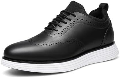 Bruno Marc Men's MaxFlex Dress Sneakers Oxfords Casual Wingtip Brogue Shoes, Size 11