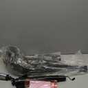 Fudios Lighted Black Halloween Trees with 150 Orange LED Fairy Lights 4FT Plug in, Spooky Halloween Tree Lights for Indoor Outdoor Home Party Decor