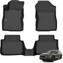 ANBINGO Floor Mats for 2024 2025 2026 Subaru Crosstrek & Subaru Impreza Custom All Weather Protection TPE Waterproof Non-Slip Car Floor Liners 1st & 2nd Row Set Accessories Black