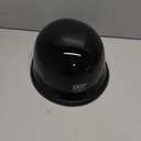 Half Motorcycle Helmet Halfs Shell Helmet German Style Motorcycles Helmets (Black, M)