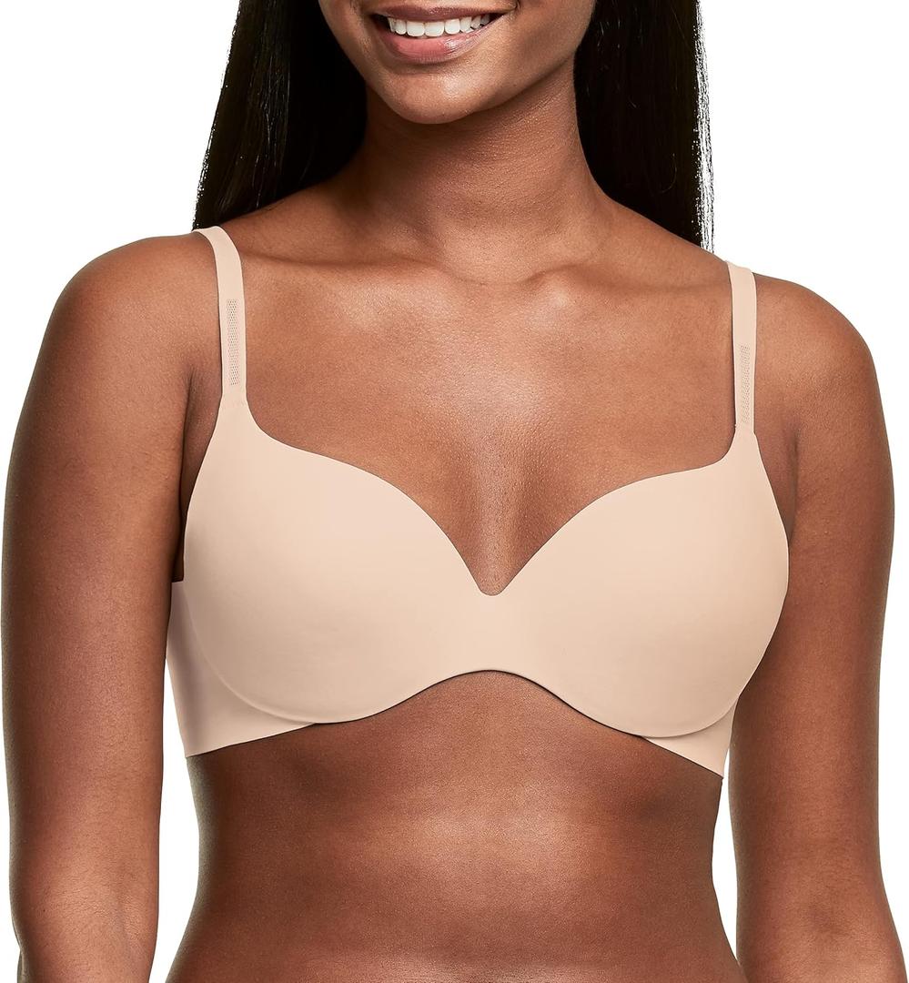 Maidenform Women's Dreamwire Back Smoothing Underwire Bra (34DD, Almond)