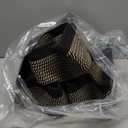 MiniArk Small Storage Baskets for Organizing | Closet Organizer Bins | Shelf Toy Basket | Woven Rope Baskets | Cube Decorative Box | Shallow Basket | 11.5x7.5x4.7” | 3 Packs Black Brown