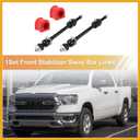 1 Set Front Sway Bar Links Stabilizer Link Kit with Bushing for Ram 1500 Classic 2019-2022 for Ram 1500 2011-2018 Suspension Kit No.5170290AD/52038048 Replacement