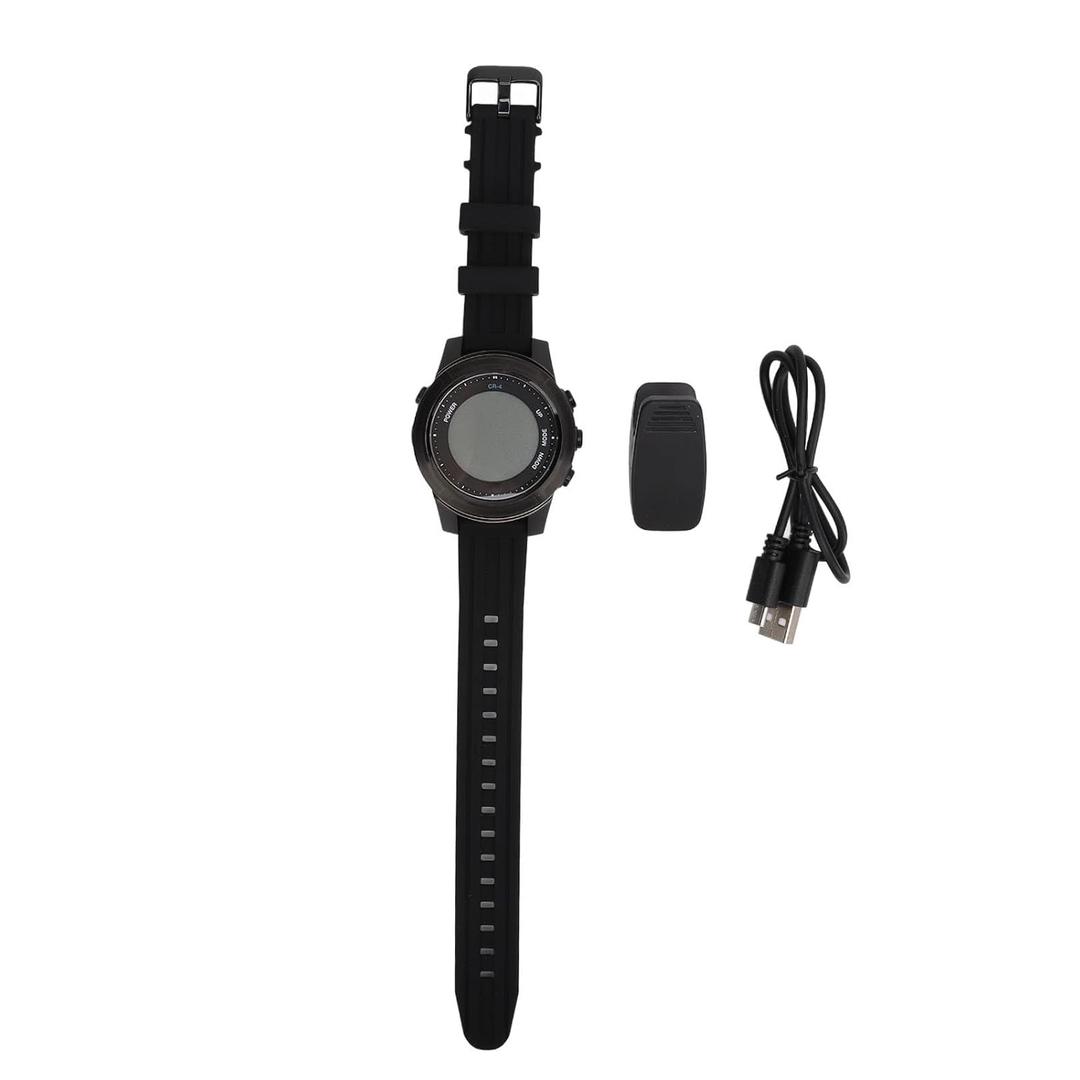 Dive Computer Multifunction Scuba Diving Computer Watch 100m Silicone Strap Wrist Mount Freediving Computer with Depth 316 Stainless Steel Bezel K1 Glass Display