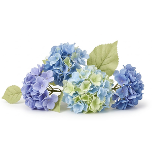 Artificial Plant, 
With Stems, White Blue Flowers Artificial For Decoration Wedding Décor