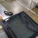 Rolanstar Fireplace TV Stand with LED Lights and Power Outlets, TV Console for 32" 43" 50" 55" 65", Entertainment Center with Adjustable Glass Shelves, Ivory White (Extra Large)