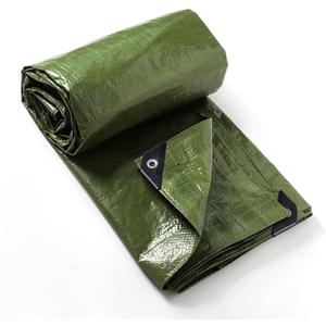 GUARD SHIELD Tarp Green 16x20 Feet Multi Purpose Waterproof Poly Tarp Cover 5mil