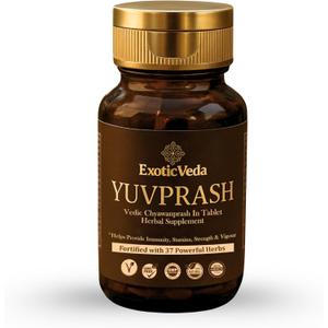 Yuvprash  Sugar-Free Chyawanprash Tablets  Ayurvedic Multivitamin for Men & Women with 37 Herbs | Supports Immunity, Strength, Energy, Stamina, Vigour & Vitality | 60 Tablets