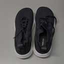 HOBIBEAR Womens Slip On Walking Shoes Mens Comfortable Lightweight Sneakers Grey, 7 Wide Women/6 Wide Men