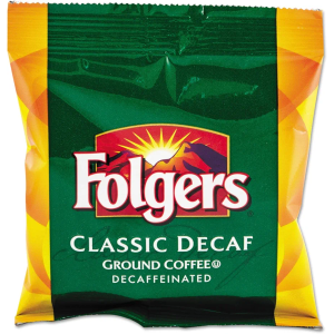 Folgers Classic Decaf Medium Roast Ground Coffee, 1.5 Ounce (Pack of 42)