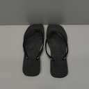 Havaianas Women Slim Square Sandal - Classic Square Toe Sandals (9-10, Black)