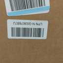 Nathan James Gracie Modern Counter Height Bar Stool with Back, Counter Stool Upholstered Chair with Natural Textured Linen and Brushed Wooden Legs, Cream Boucle/Dark Brown 1 Piece