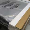 Movo 24 Inch x 30 Inch Black Metal Framed Bathroom Mirror Medicine Cabinet Rectangle Tilting Beveled Vanity Mirrors Recess or Surface Mount Installation