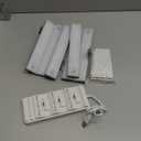 EZVALO 6-Pack Under Cabinet Lighting with Charging Station, 2000mAh Rechargeable Wireless Motion Sensor Lights, 3 Color Temps, Dimmable, Timer, Magnetic, with Remote Control for Kitchen, Closet, Stair