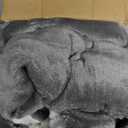 Bedsure GentleSoft Sherpa Fleece Throw Blanket Twin Size for Couch - Thick and Warm Throw for Women and Men, Non-Heated, Soft Fuzzy Plush Blanket for Winter, Grey, 60x80 Inches